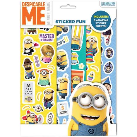 Minions Sticker Fun Pack £1.59